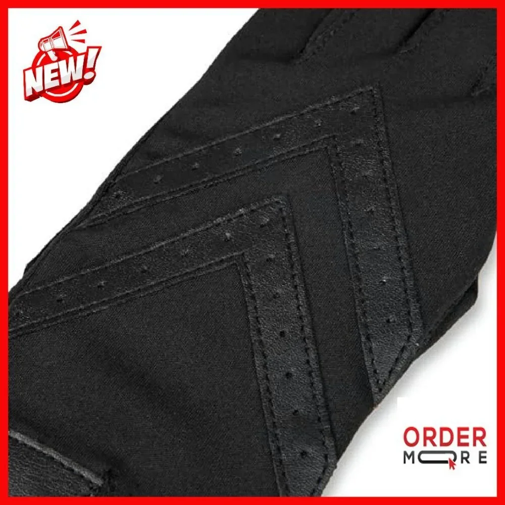 Water Repellent Touchscreen Shortie Gloves Spandex Cold Weather